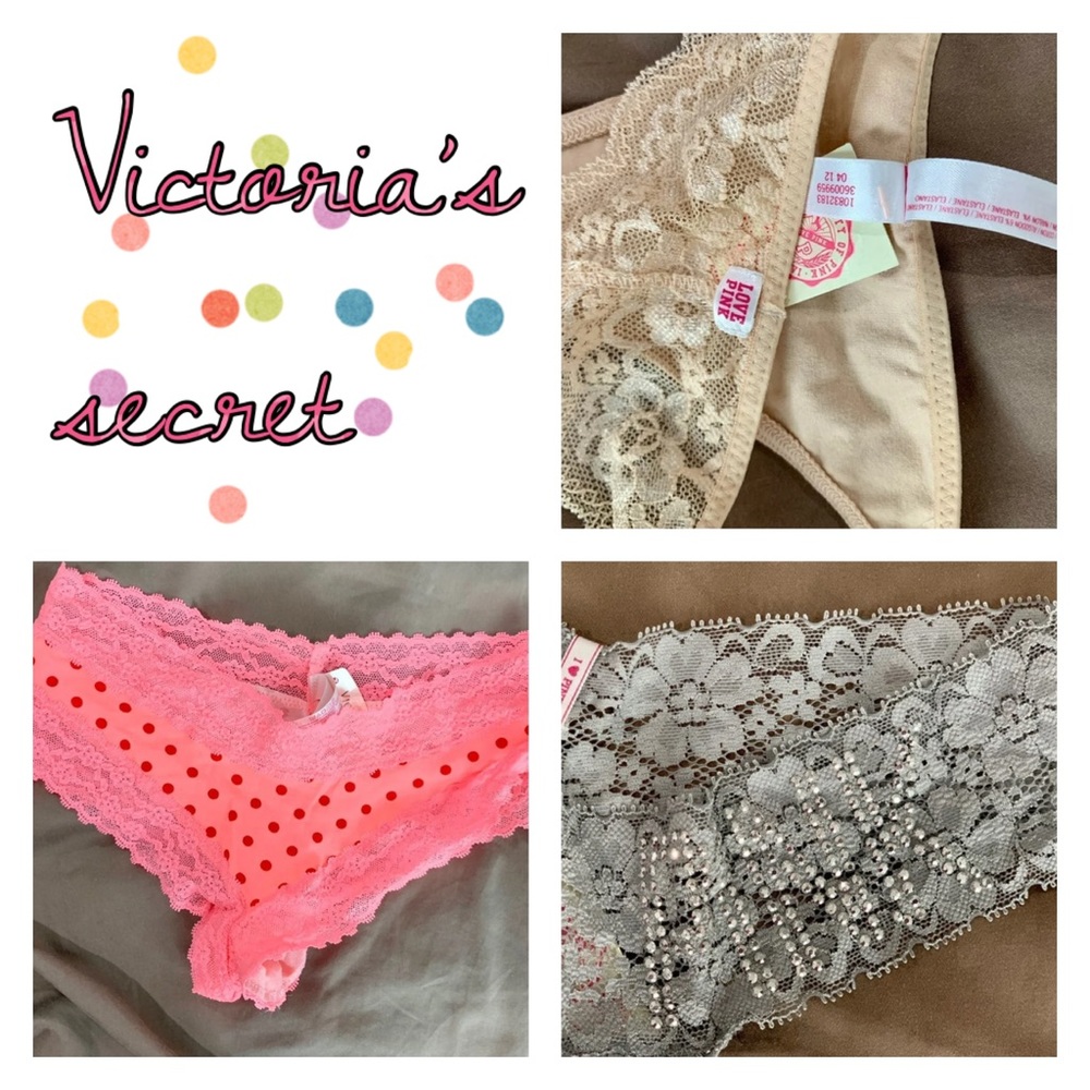 NEW 3 pair Victoria's Secret lot/bundle